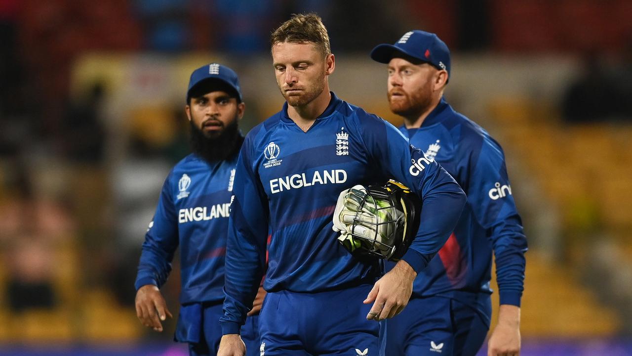 England’s World Cup defence is in tatters. (Photo by Gareth Copley/Getty Images)