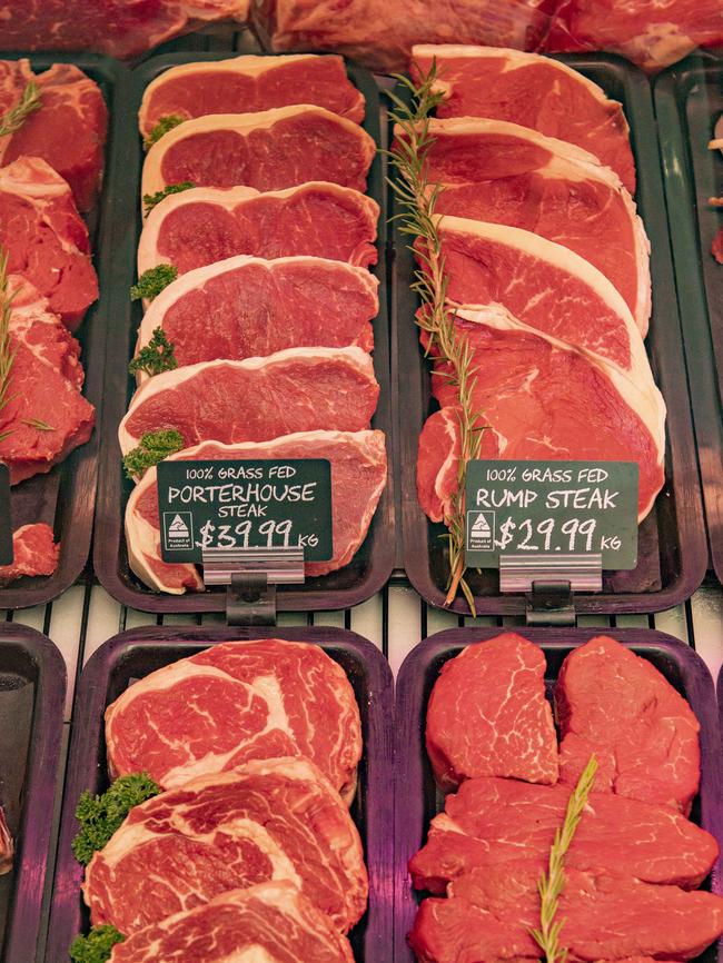 Butcher meat. Picture: Zoe Phillips