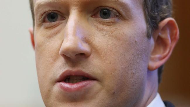 Facebook co-founder and CEO Mark Zuckerberg. Picture: AFP