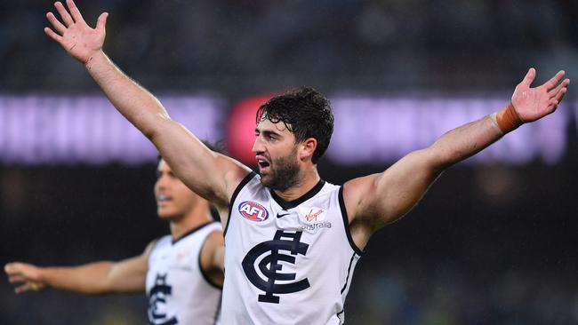 Recruit Alex Fasolo hasn’t quite worked out for the Blues — yet. Picture: AAP