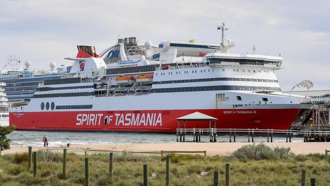 The Spirit of Tasmania. Photo by William WEST / AFP