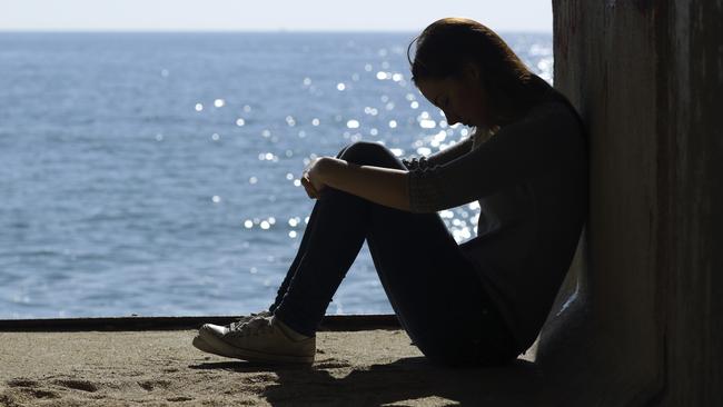 Rates of youth anxiety and depression are on the rise in Australia with suicide now the leading cause of death 15 to 24-year-olds. Picture: iStock