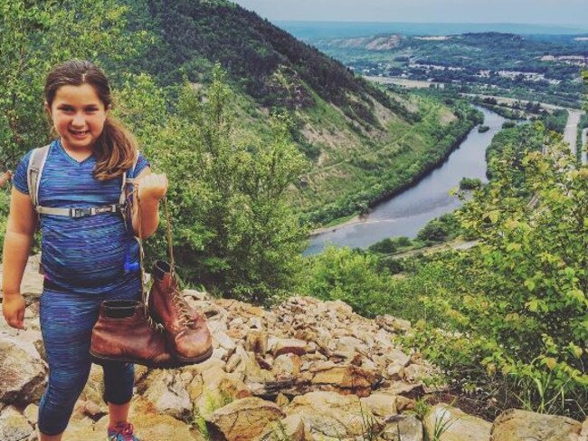 This picture of Paul’s boots was posted with the caption: “My seven year old daughter Isabel, who normally gives me a hard time about going on hikes, was looking forward to going out on the trail, knowing she was helping M’Lynn fulfil Paul’s dream. Both she and her brother Alex realised how lucky they are — and that they should never leave their dreams for later.” — Juan Garcia (@goruckgarcia)