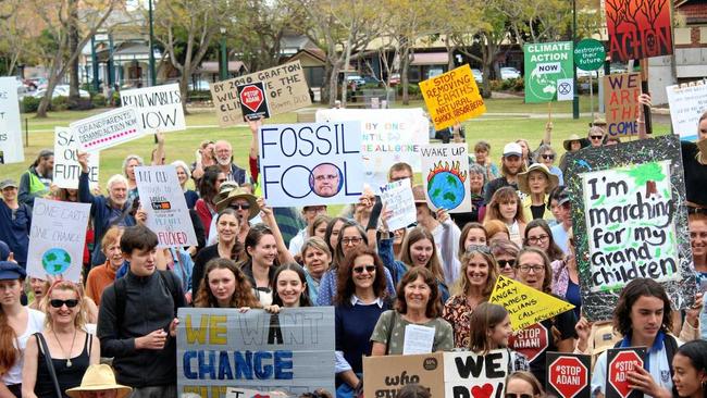 PROTEST: A Coffs Harbour principal has drawn the ire of the Dean of Christ Church Cathedral for his criticism of the School Strike 4 Climate. Picture: Tim Jarrett