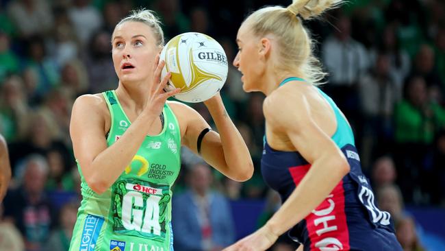 Sasha Glasgow was a deserving winner of most valuable player. She finished with 26 goal assists and 28 feeds. Picture: James Worsfold/Getty Images