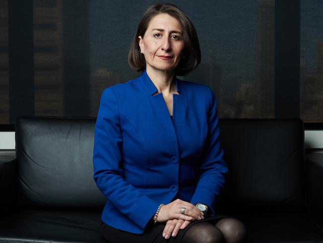 NSW Premier Gladys Berejiklian pictured in Sydney today, August 10, 2018. Picture: David Swift.