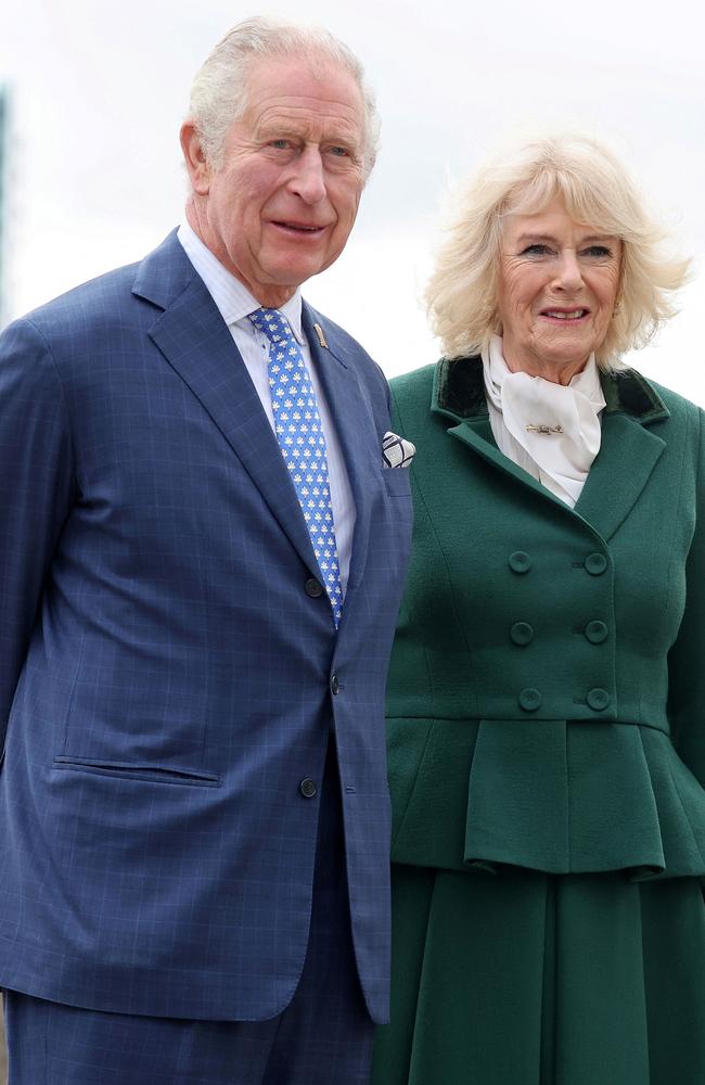 Britain's Prince Charles, Prince of Wales (L) and Britain's Camilla, Duchess of Cornwall. Picture: Chris Jackson / AFP