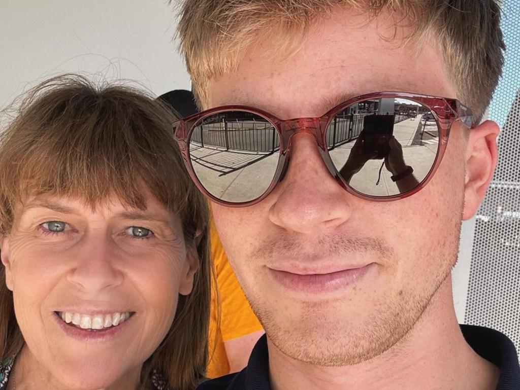 Robert Irwin says he “lucked out in the mum department” with Terri.