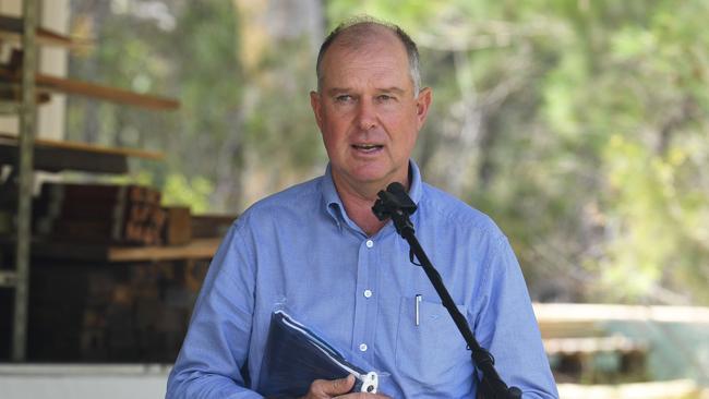 Dying with Dignity is imploring voters to contact their local MP and ask them to support the Voluntary Assisted Dying Bill. Pictured is Gympie MP Tony Perrett. Picture: Shane Zahner