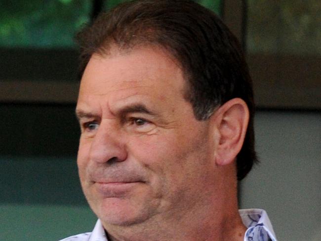 John Setka leaves the Melbourne Magistrates Court. Picture: Andrew Henshaw