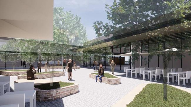 The development will include a shopping and retail precinct and community centre. Picture: Supplied