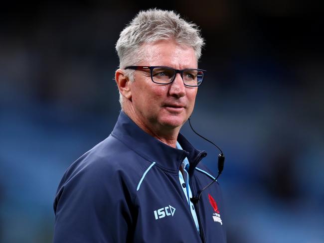 Darren Coleman head coach of the Waratahs. Picture: Getty Images