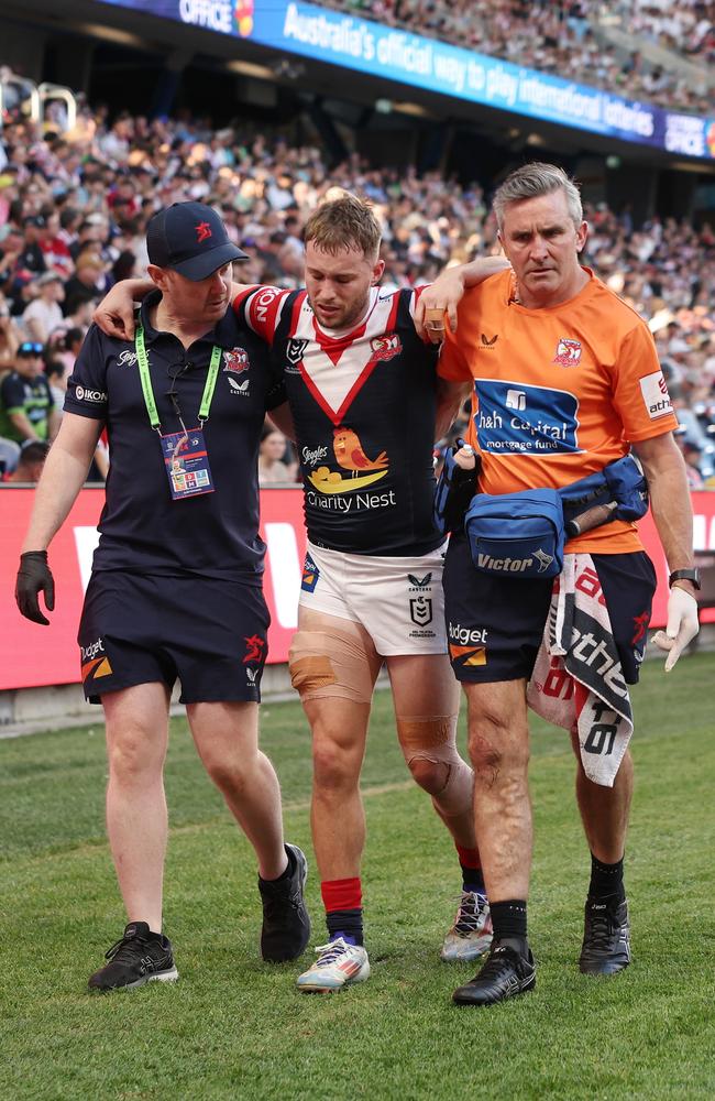 Sam Walker suffered an ACL injury in the final regular season round. Picture: Cameron Spencer/Getty Images