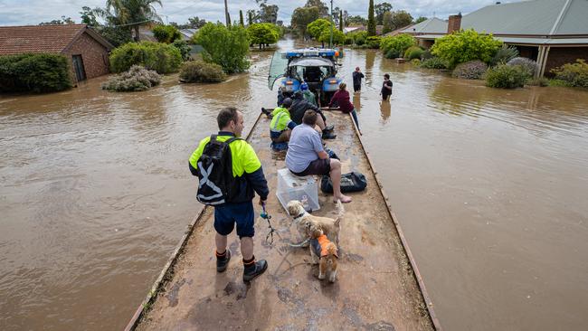 Rochester was devastated by floods and now the community faces an additional blow, with donated bikes stolen. Picture: Jason Edwards