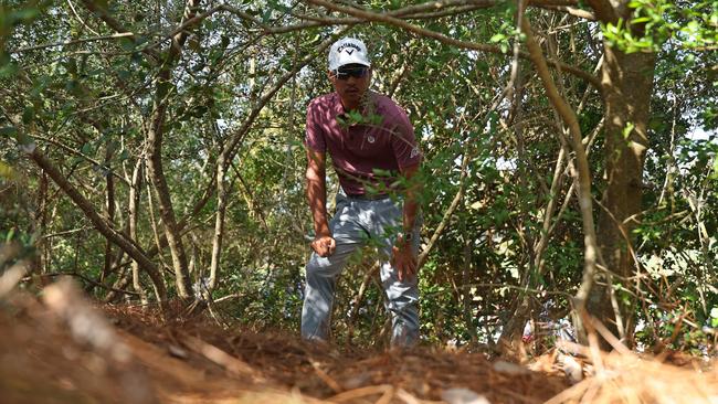 He found himself in a lot of weekend trouble. Picture: Logan Bowles / Getty Images North America / Getty Images via AFP