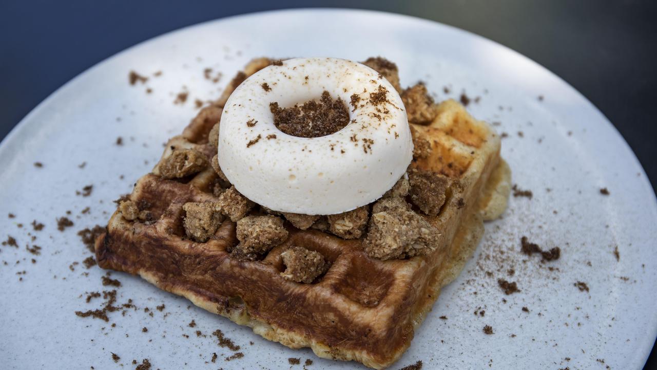 King Arthur Cafes Apple Crumble Croissant Waffle Is A Must Try