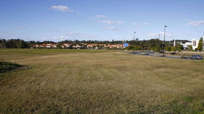 The future site of the Olympic Games Athletes Village at Robina. Picture: Tertius Pickard