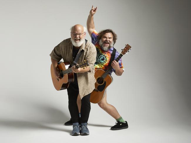 US rock duo Tenacious D. Picture: Travis Shinn.