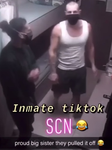 Two inmates at Lithgow maximum security prison recorded a TikTok video that has gone viral on social media.