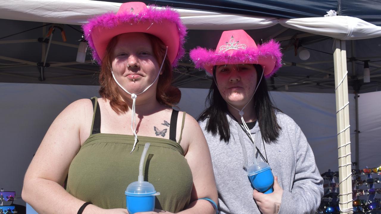 Ebony and Jordan Robinson at the 2024 Rockhampton Agricultural Show.
