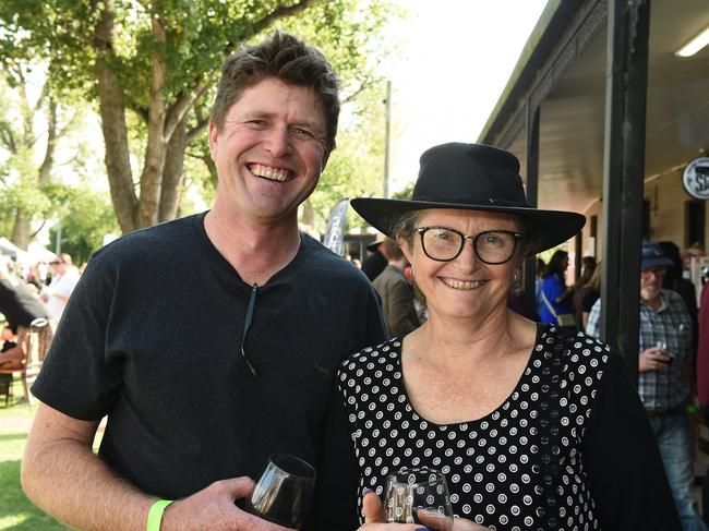 Tinamba Food and Wine Festival — Jonathan Ryan and Cathy Ryan. Picture: David Smith