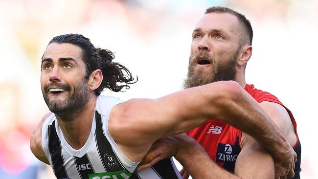 Brodie Grundy seems destined to join Max Gawn at the Demons.