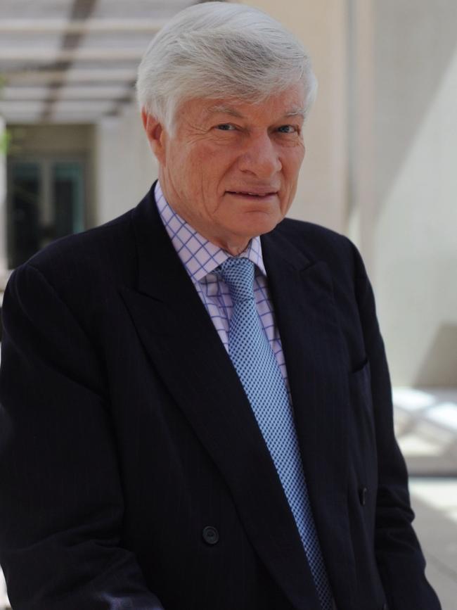 Australian Human Rights barrister Geoffrey Robertson QC. Picture: Lukas Coch