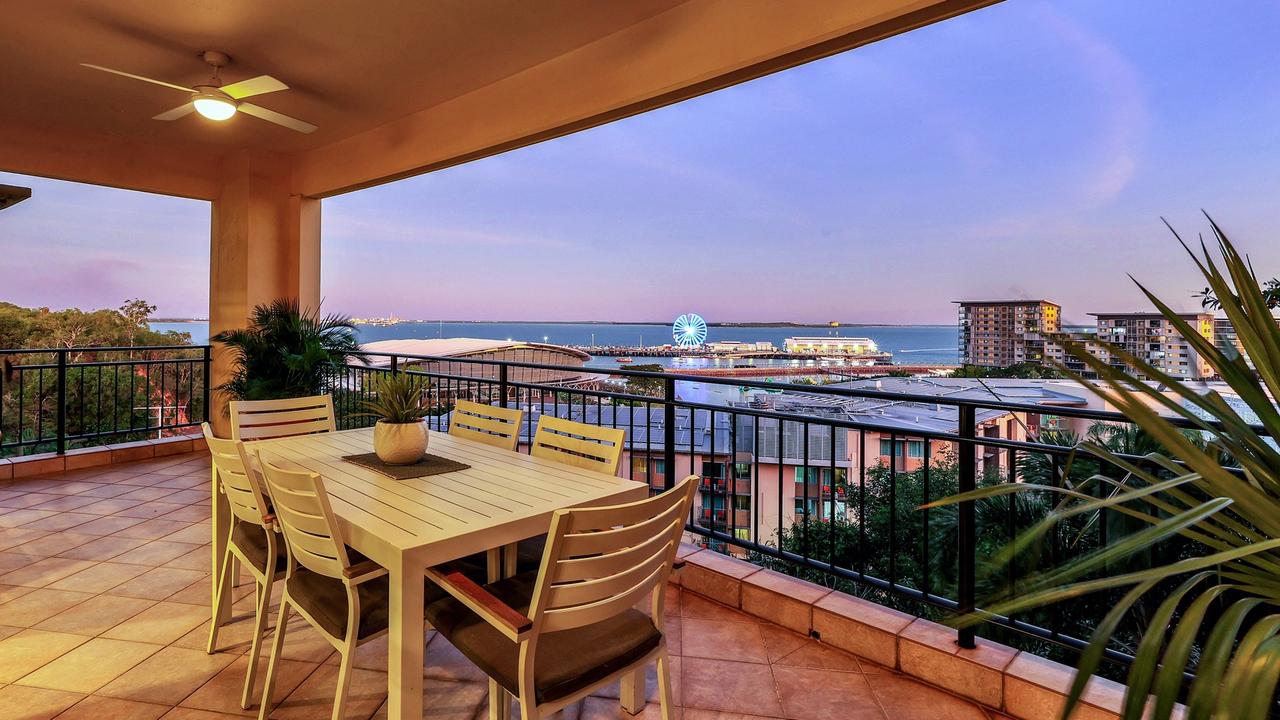 The apartment at 9/9 Esplanade, Darwin City. Picture: Supplied