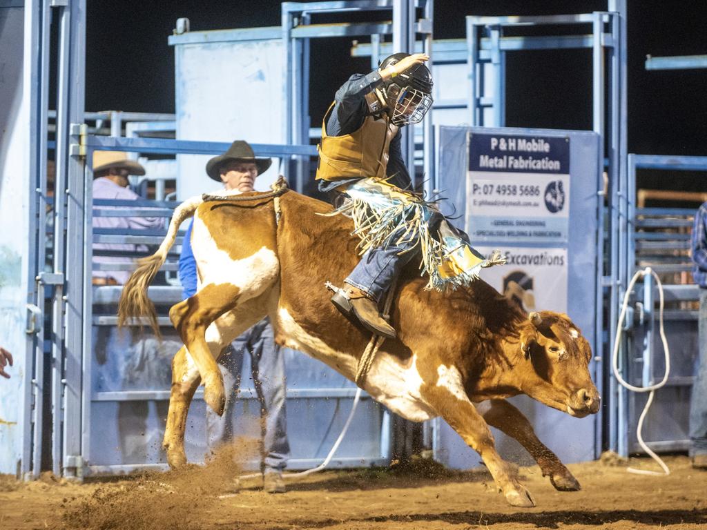 Chase Marshall at Gargett Rodeo Saturday 3 June 2023 Picture: Michaela Harlow