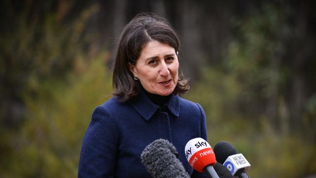 NSW Premier Gladys Berejiklian is expected to make further announcements on Monday. Picture: NCA NewsWire / Flavio Brancaleone