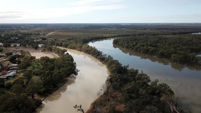 A Wentworth irrigator has been charged with illegally siphoning water from an irrigation pipeline. Picture: Jonathan Ng