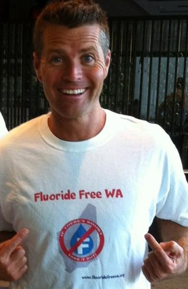 Pete Evans came under fire after throwing his support behind controversial group Fluoride Free.