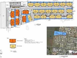 The proposed plan for 50 units submitted to the Bundaberg regional council by SSS Community Pty Ltd. Picture: Contributed