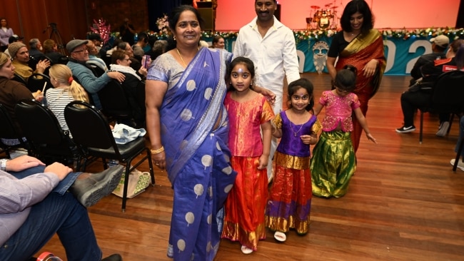 Biloela has given the Murugappan family a rockstar reception at its festival celebrating the towns cultural diversity. Picture:  Dan Peled/Getty Images.