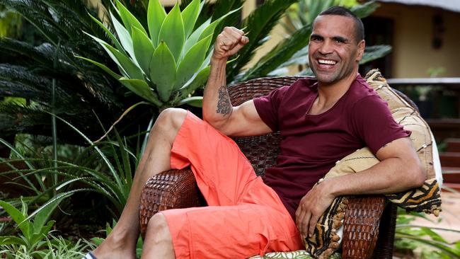 Anthony Mundine will be the first intruder on this season of I'm A Celebrity Get Me Out Of Here! Picture: Nigel Wright/Network Ten