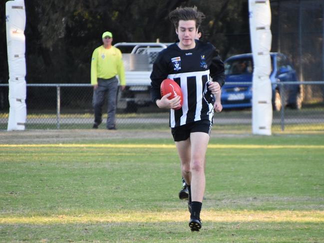 Crib Point full-forward Tom Panich kicked 9.3 on Saturday.