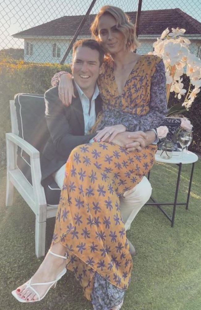 Sylvia Jeffreys and husband Peter Stefanovic were in attendance. Picture: Instagram/Sylvia Jeffreys