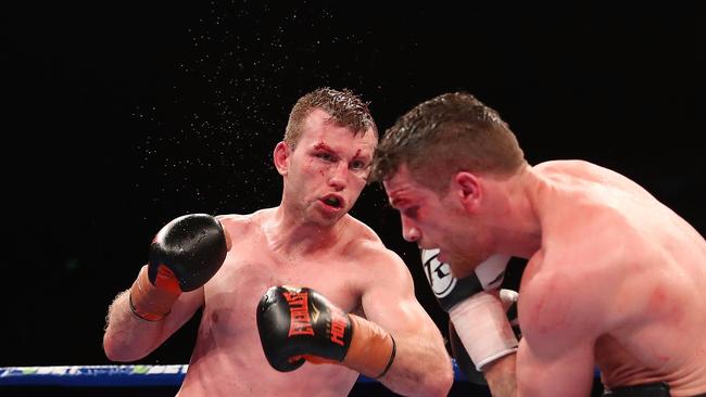 Jeff Horn retains his WBO welterweight world title against challenger Gary Corcoran.