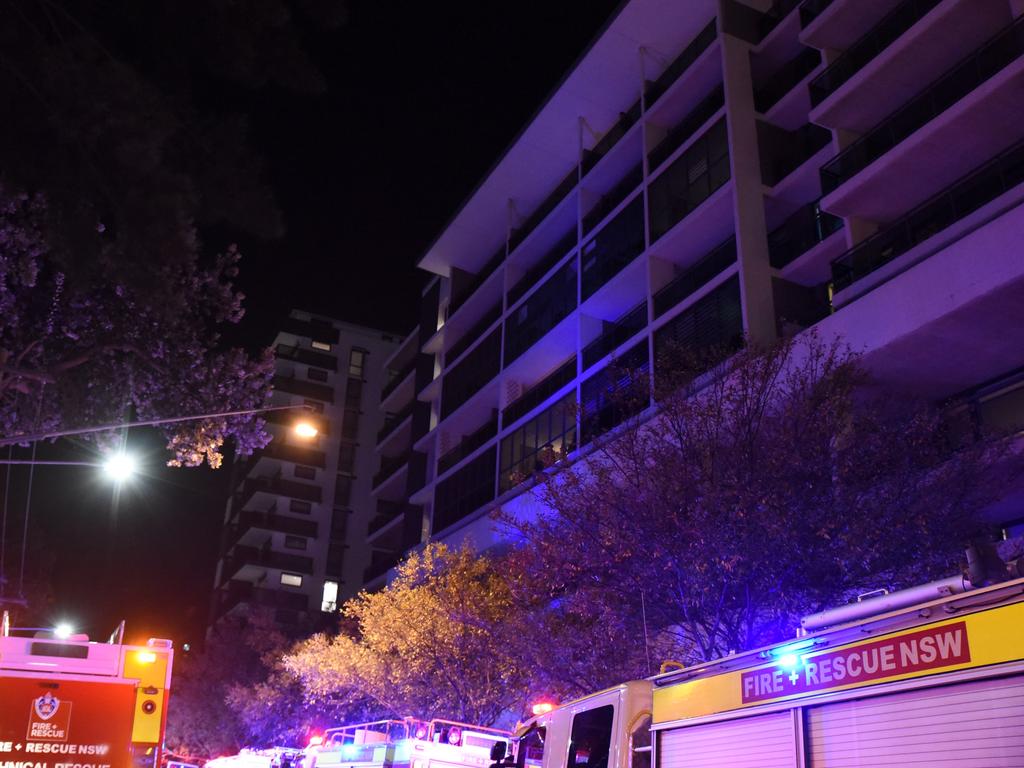 They were relocated to new accommodation ‘pending further monitoring of beams’ over the coming week. Picture: Flavio Brancaleone