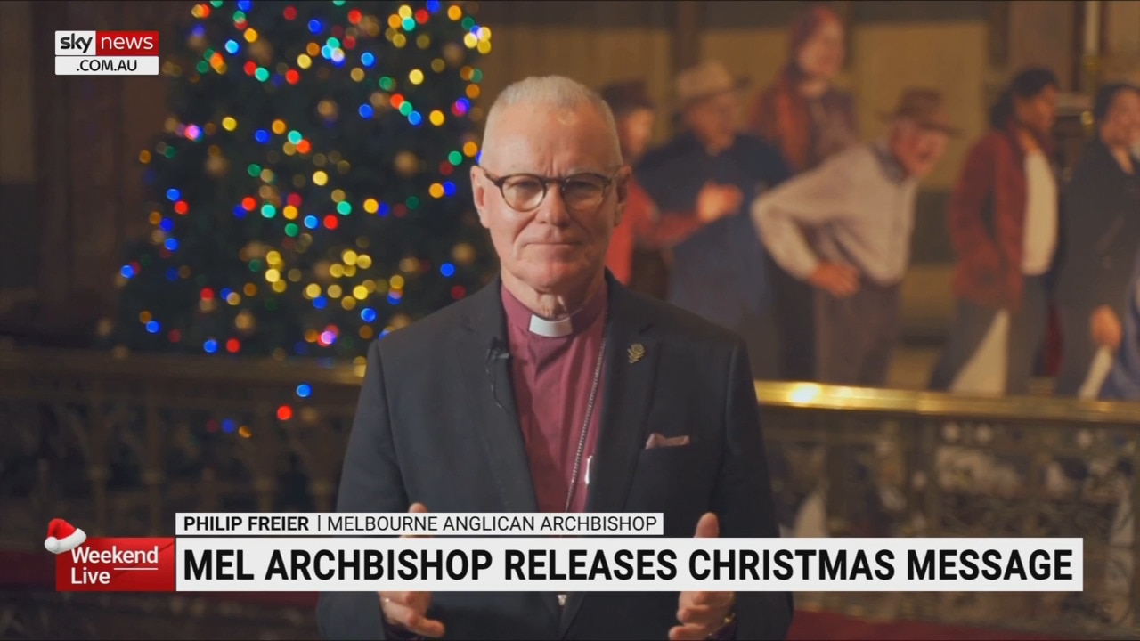 Melbourne Archbishop Philip Freier releases Christmas message