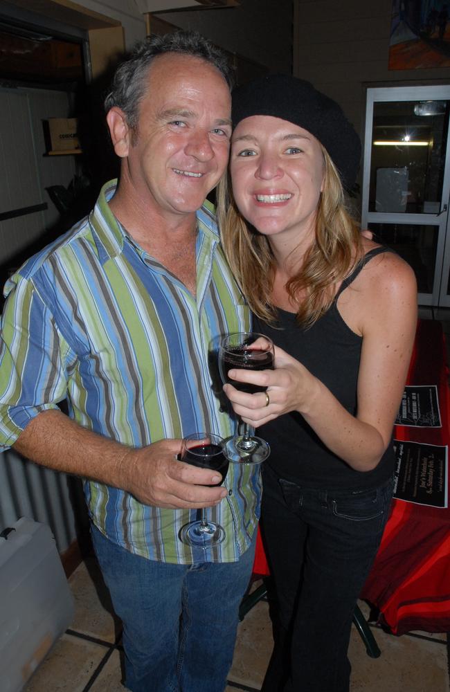 Dan Lyons and Katie Ransom at Sunshine and Clouds.