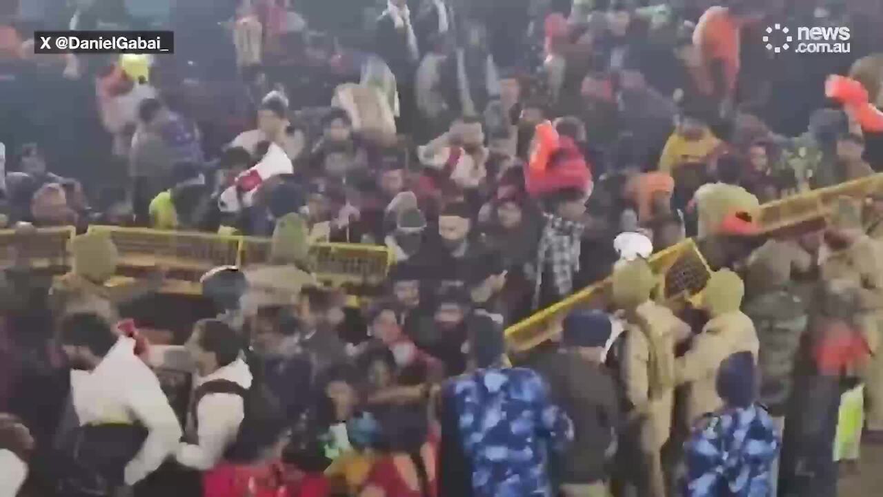 Stampede at religious festival in India