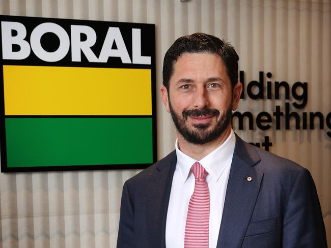 4/7/24: Seven Group chief executive Ryan Stokes .The Stokes-backed Seven Group has now taken charge of high profile building materials group Boral through a mult-billion dollar buyout. John Feder/The Australian.