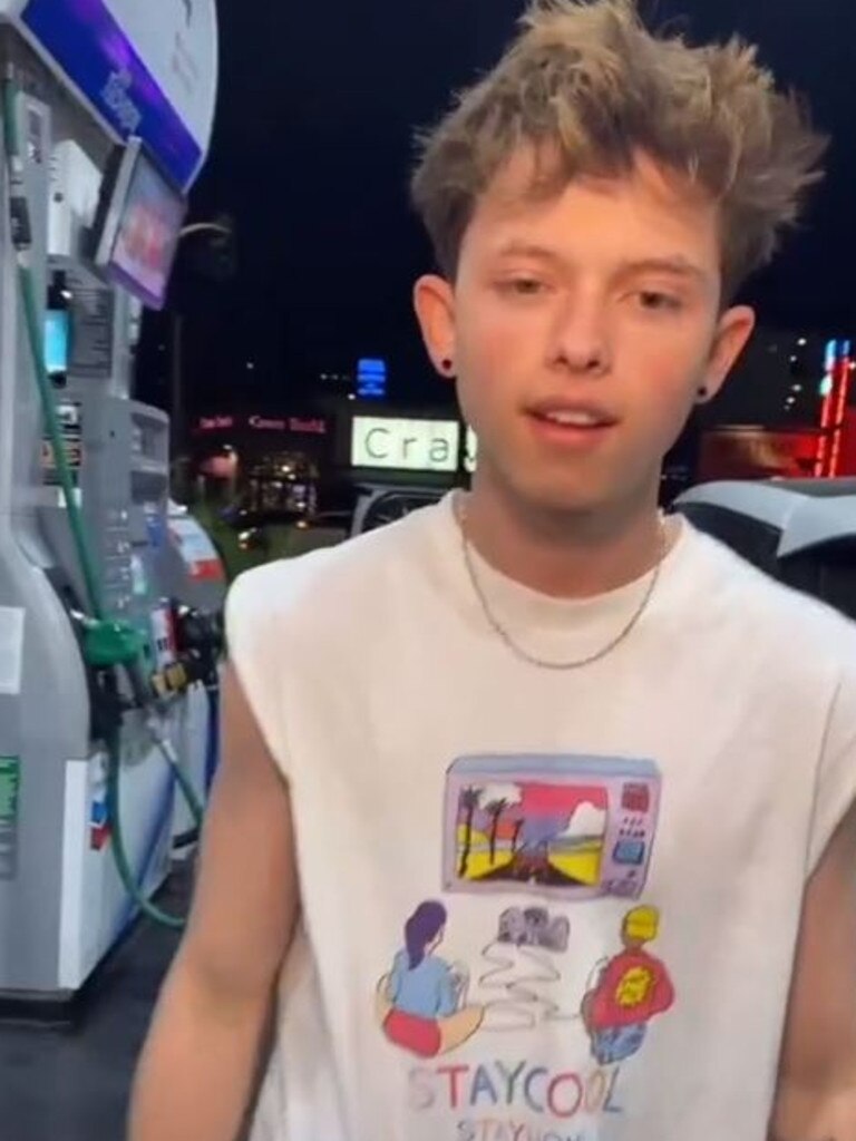 The mum roasted social media star Jacob Sartorius’ X-rated TikTok video. Picture:TikTok/KelseySneddon