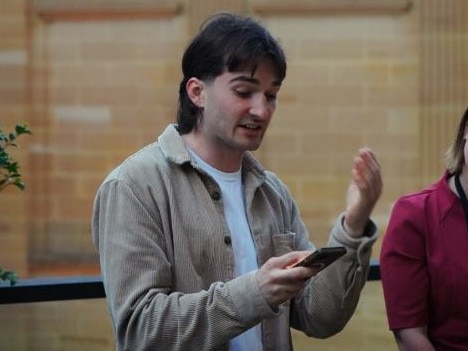 University of Sydney SRC president Angus Fisher.