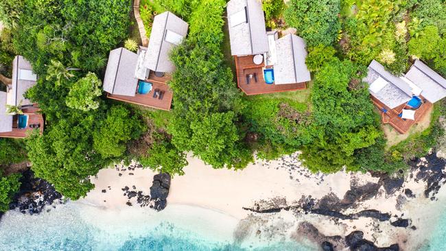 Royal Davui Resort from the air.