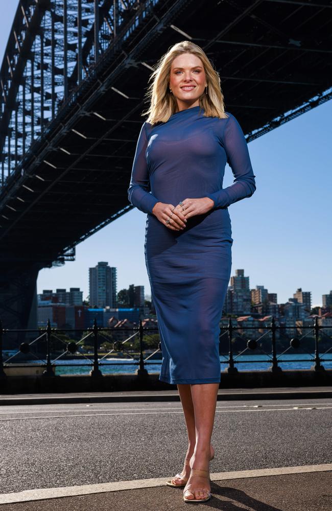 Erin Molan says the ban is a badge of honour. Picture: Justin Lloyd.