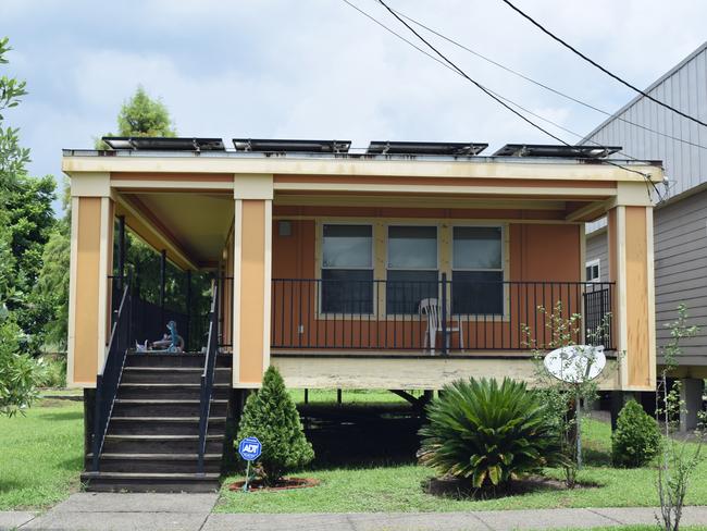 This property has a rotten wooden porch, where the nails are rising up. Picture: www.thisischriswhite.com