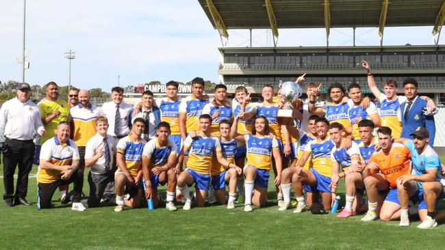 Patrician Brothers Blacktown defeated Endeavour Sports High in last year’s Peter Mulholland Cup final. Picture: Warren Gannon Photography