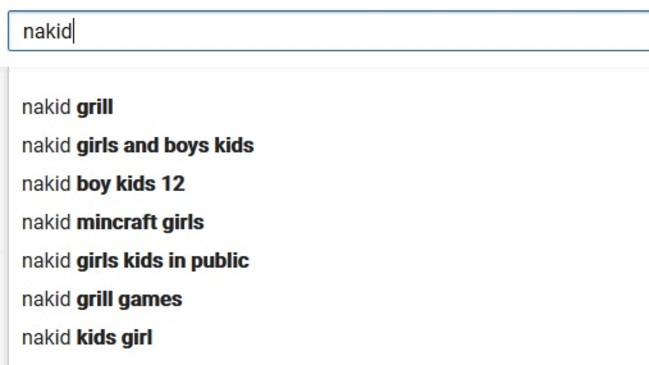 YouTube's search engine suggestions have also come under fire.